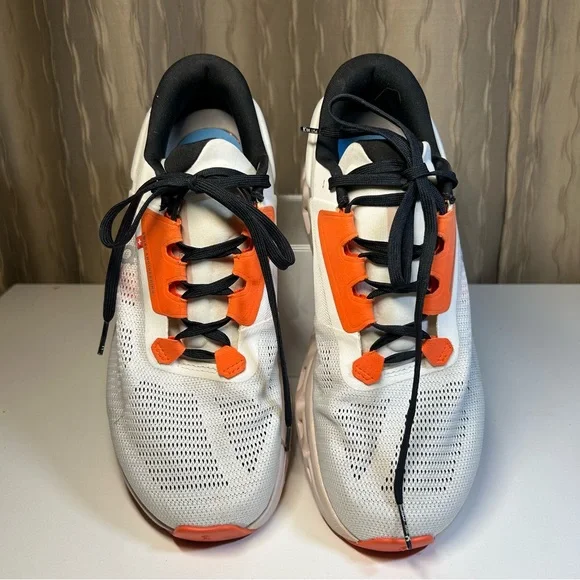 On Cloud Cloudstratus 3 Running Sneaker Women’s 10 Undyed White/Sand Orange - Picture 9 of 16